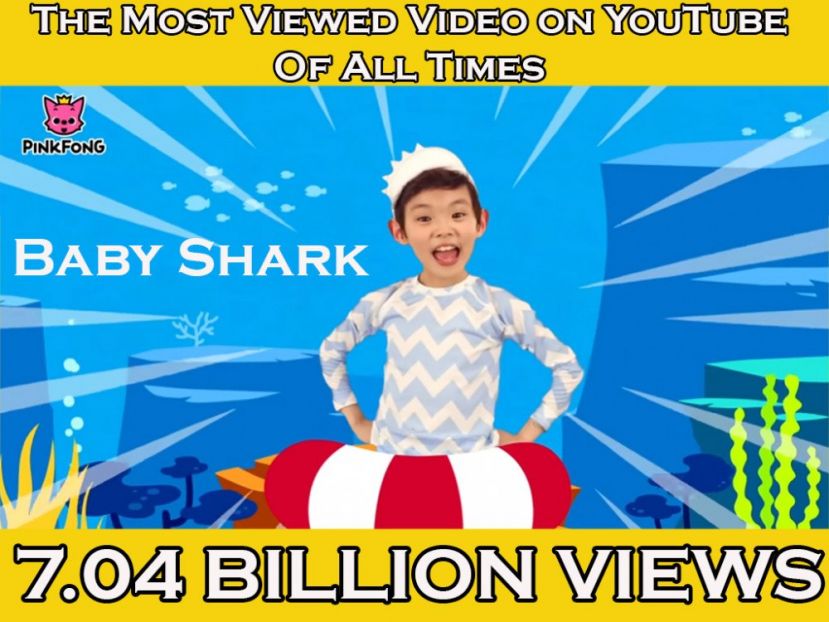 &#039;Despacito&#039; ကိုကျော်တက်ပြီး YouTube မှာလူကြည့်အများဆုံး ဗီဒိယိုဖြစ်လာတဲ့ ‘Baby Shark Dance’ သီချင်း