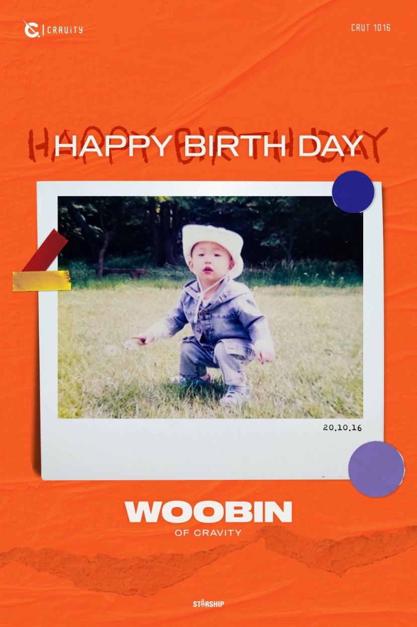 Happy Birthday to Cravity&#039;s Woobin